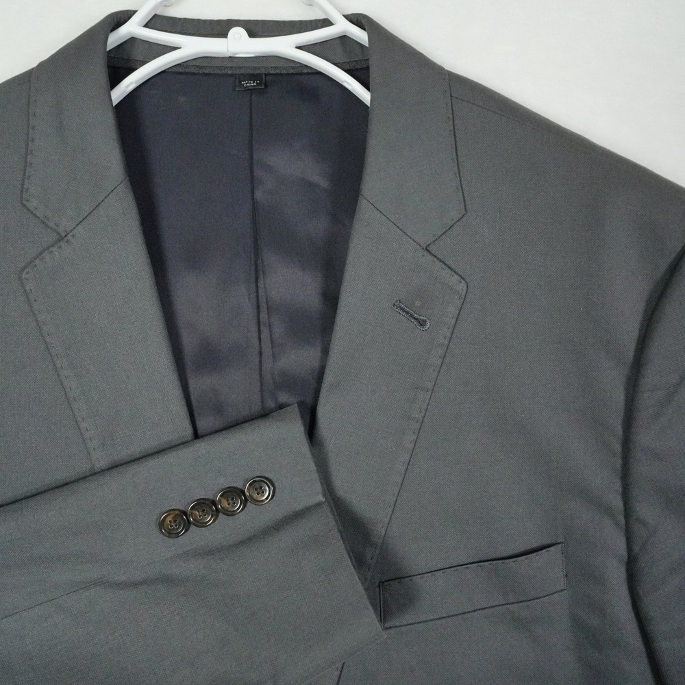 J.Crew Ludlow Men's‎ Gray Blazer Sport Coat Tollego 1900 Jacket 44L